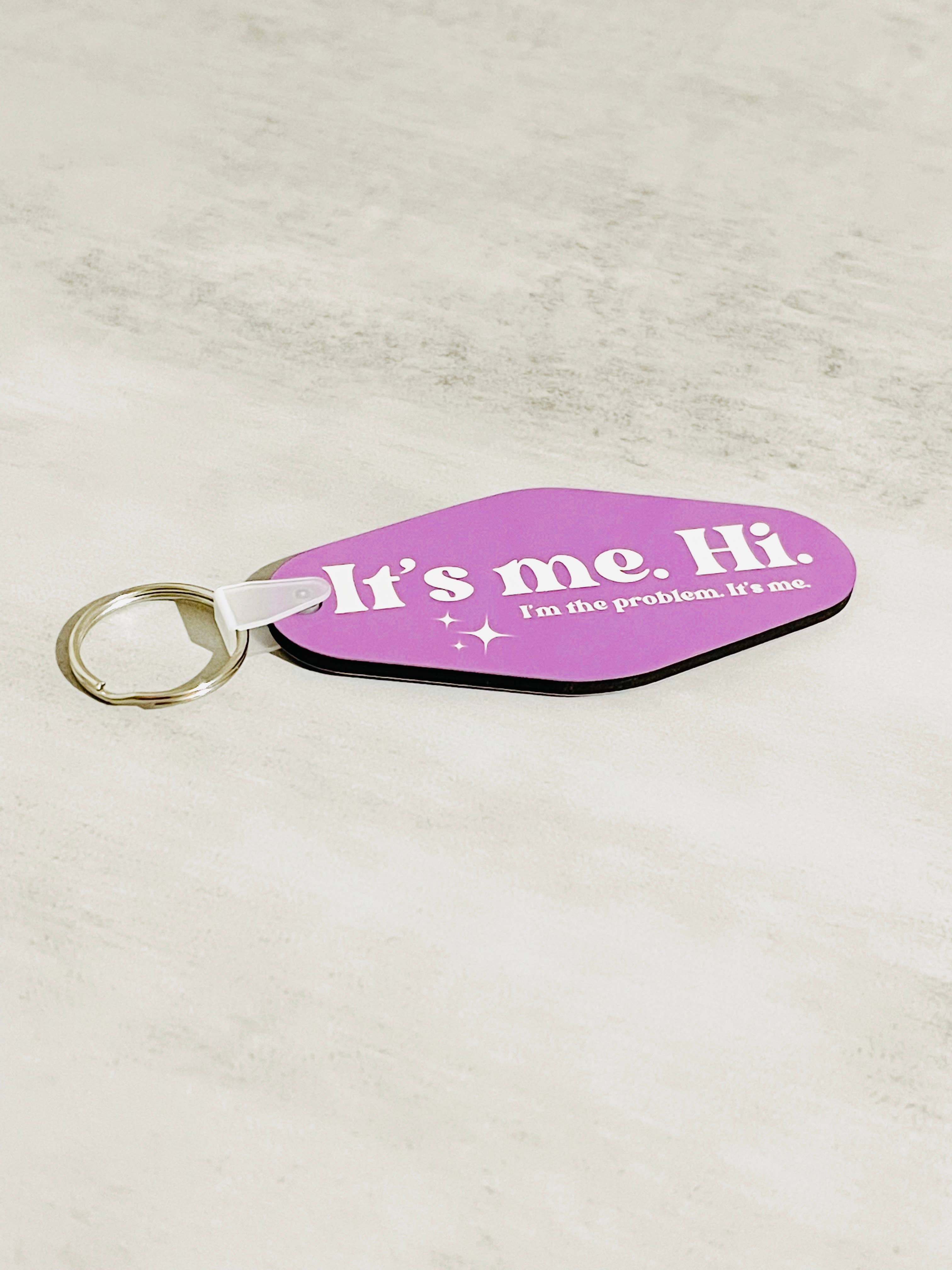 Motel Style Keychain, Taylor Inspired It's Me Design