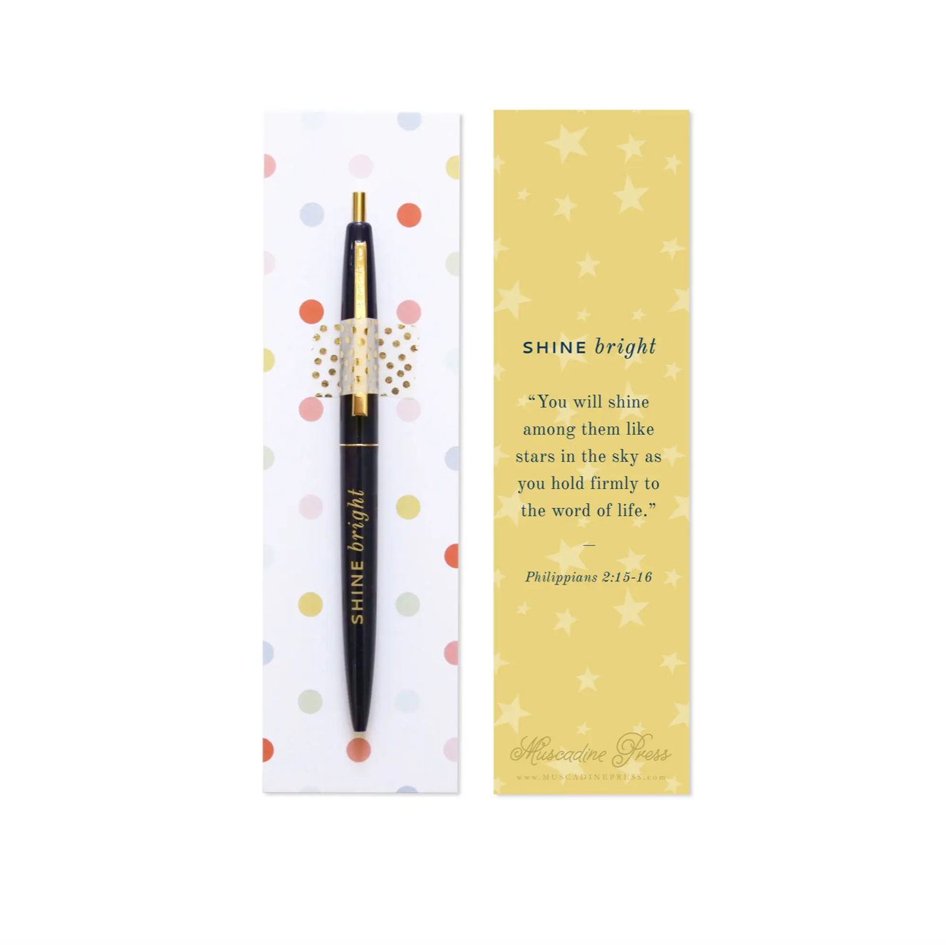 Shine Bright Inspirational Pen